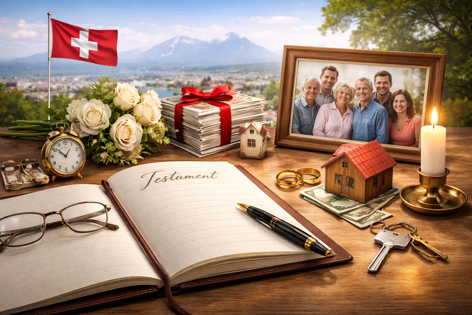 rédiger une testament en Suisse